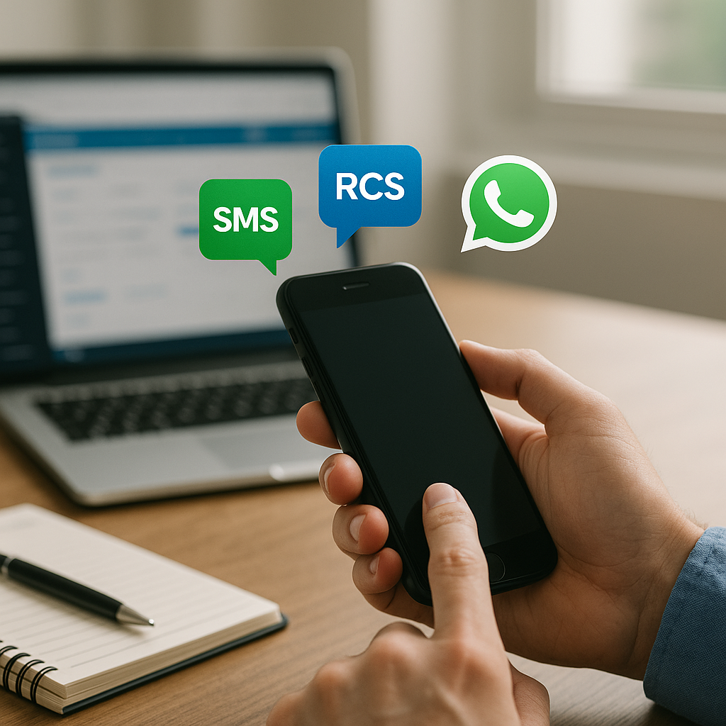 SMS, RCS, WhatsApp : quel canal choisir pour qualifier vos leads ?