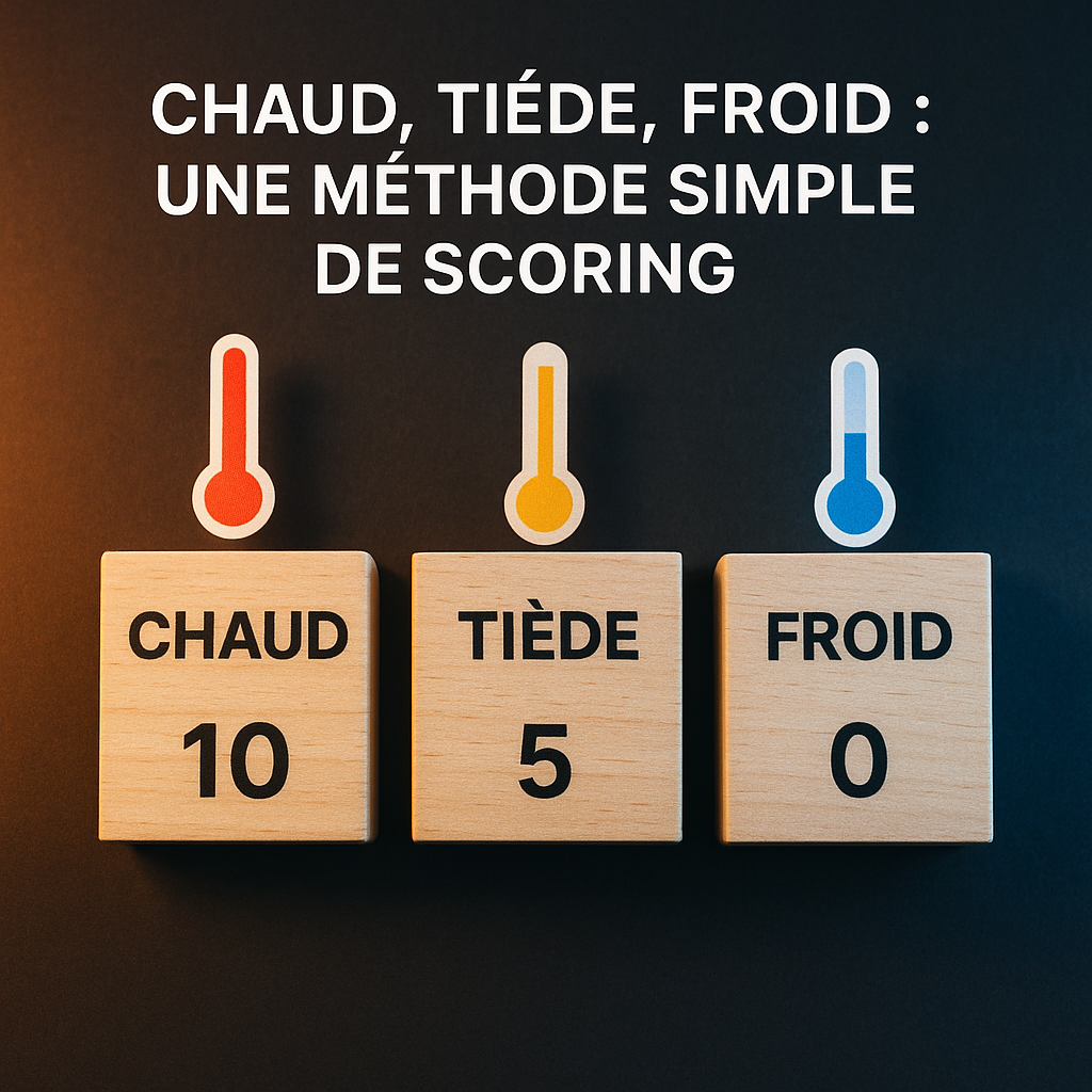 Chaud, tiède, froid : une méthode simple de scoring pour vos leads
