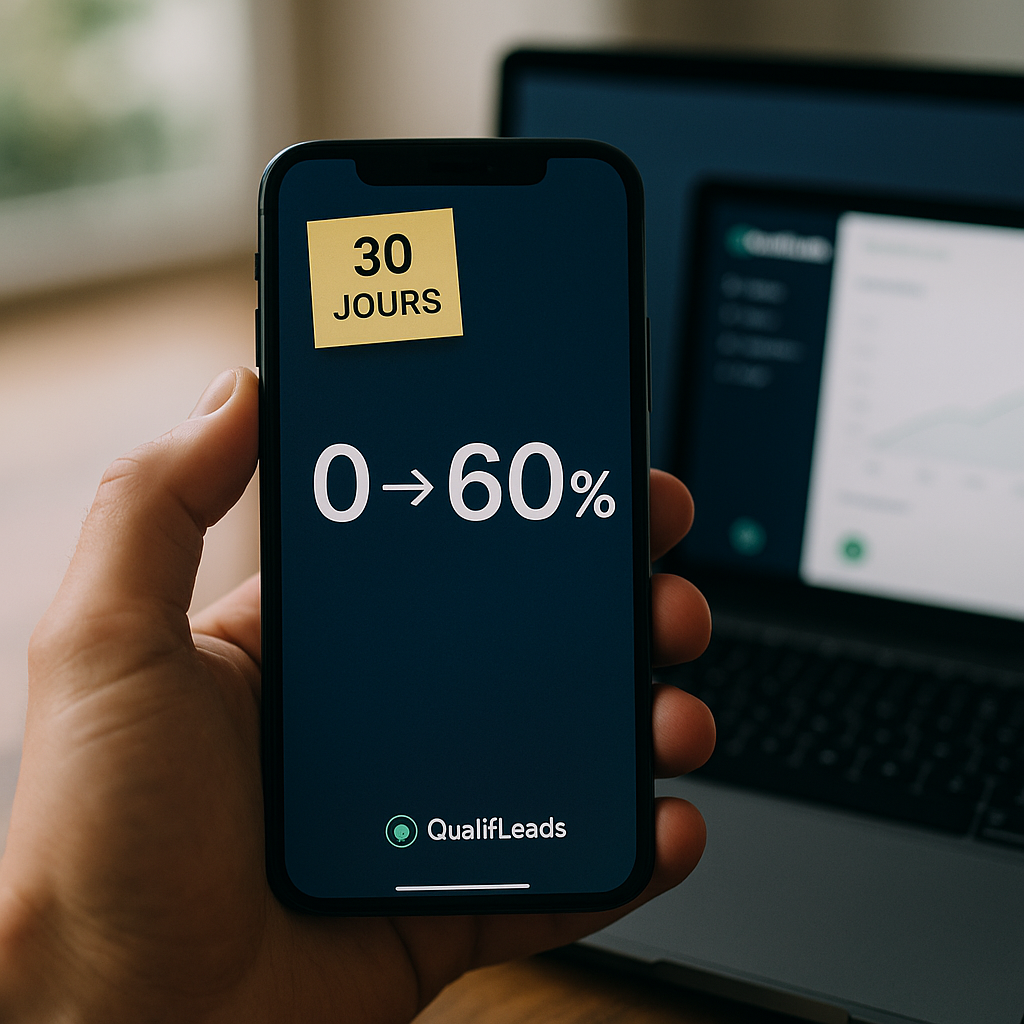 Playbook 30 jours pour passer de 0 à 60 % d’engagement sur vos leads