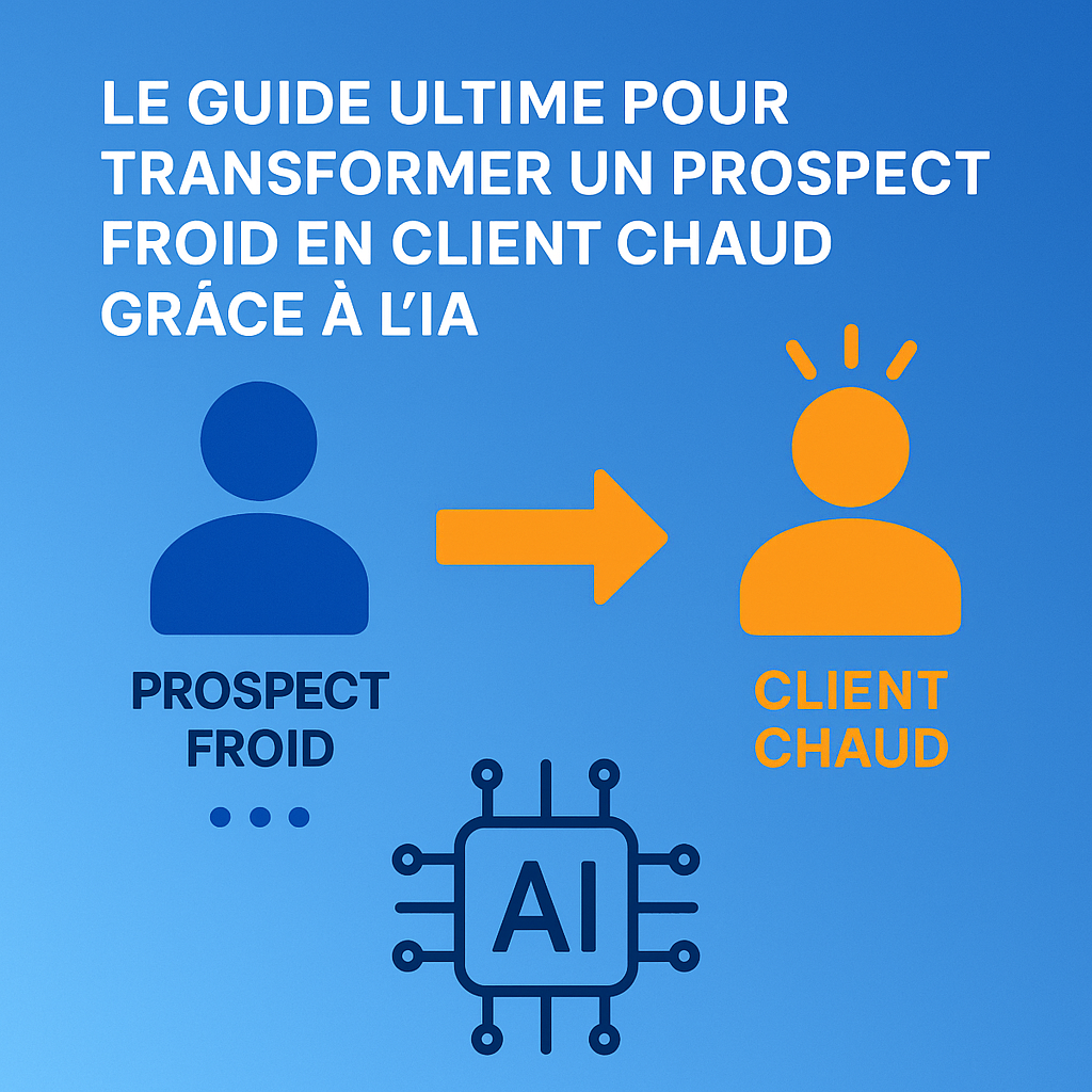 Le guide ultime pour transformer un prospect froid en client chaud grâce à l’IA