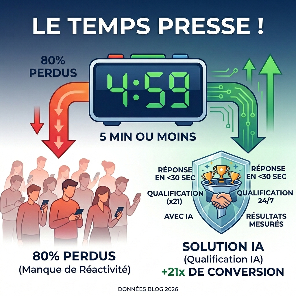 Pourquoi 80% de vos leads ne répondent jamais à vos commerciaux